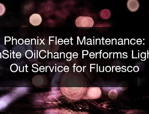 InSite OilChange Fleet Maintenance Service for Fluoresco